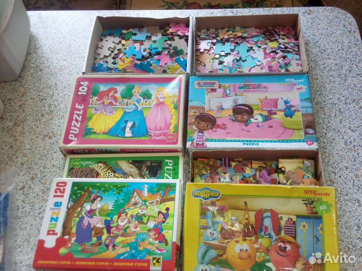 Пазлы детские