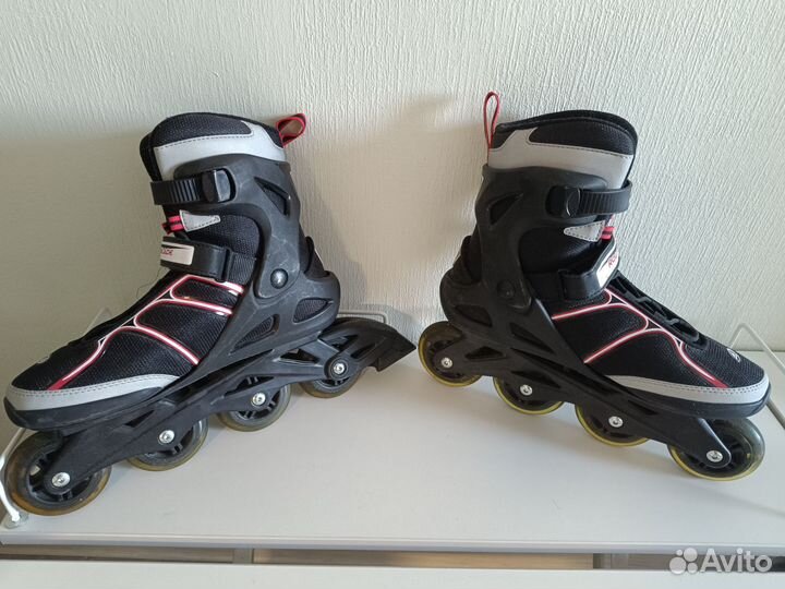 Роликовые коньки rollerblade + защита и рюкзак