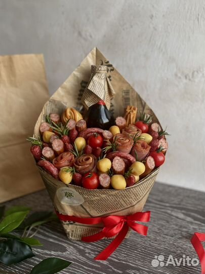 Мужской букет. Съедобные букеты