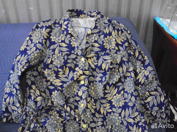 Халат домашний женский большой размер фланель 93 г