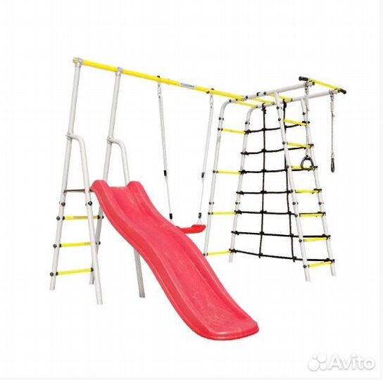 Спортивный комплекс для дачи с горкой