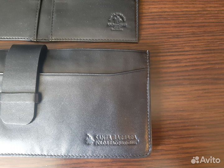 Мужское кожаное портмоне