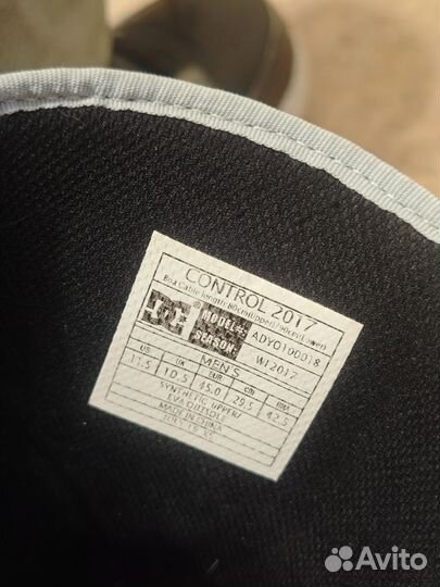 Сноубордические ботинки DC Control 11.5 US