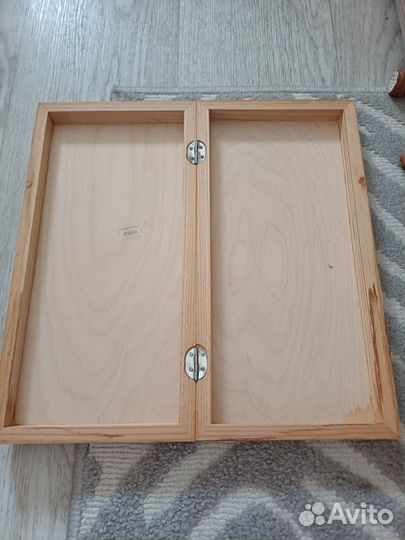 Шахматы деревянные, не хватает 2 фигуры