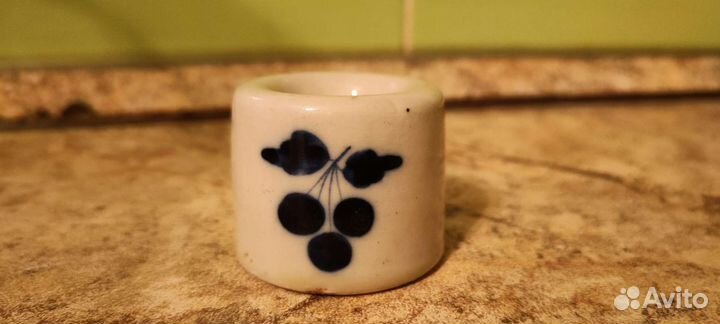 Чернильница. Гжель