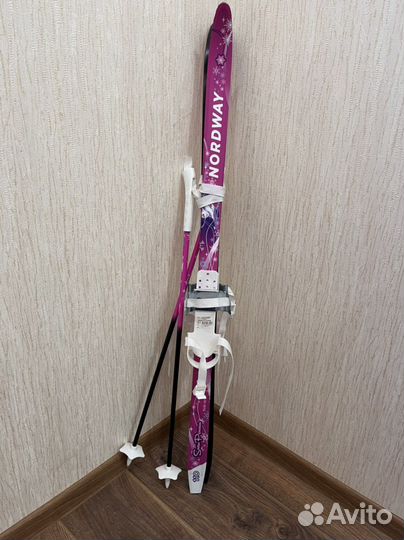 Детские лыжи на ботинки 110