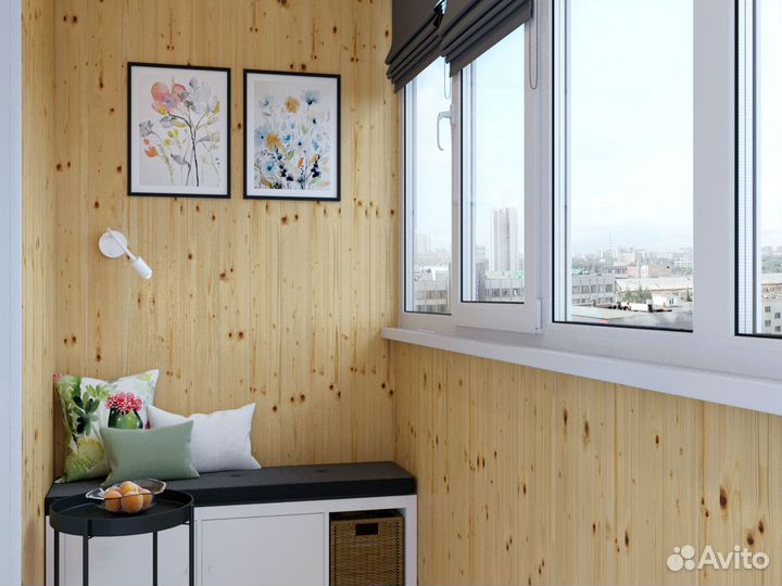 Остекление балконов и лоджий под ключ