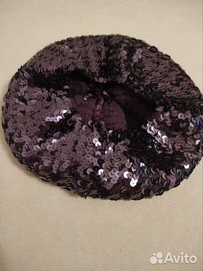 Берет из пайеток