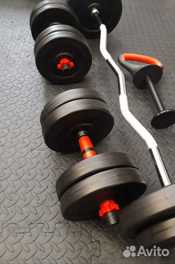 Гантели разборные штанга гиря 42кг