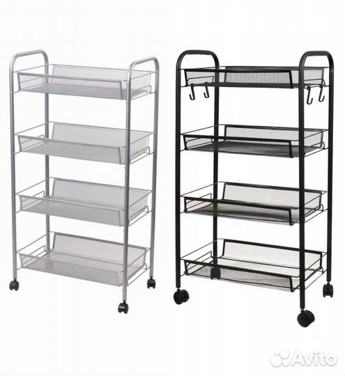 Этажерка косметологическая, металлическая