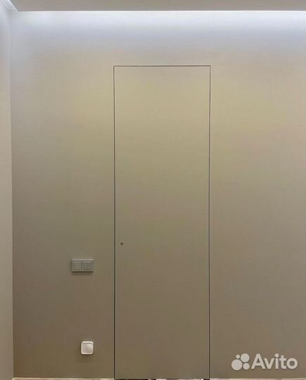 Скрытые межкомнатные двери