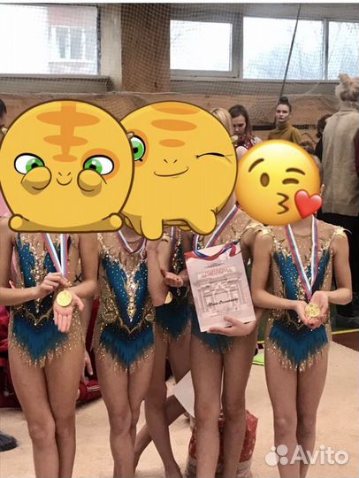 Групповые купальники для художественной гимнастики