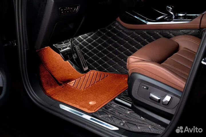 3D Коврики BMW 5 серии из Экокожи