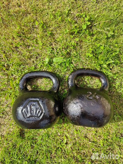 Гиря 24 кг СССР