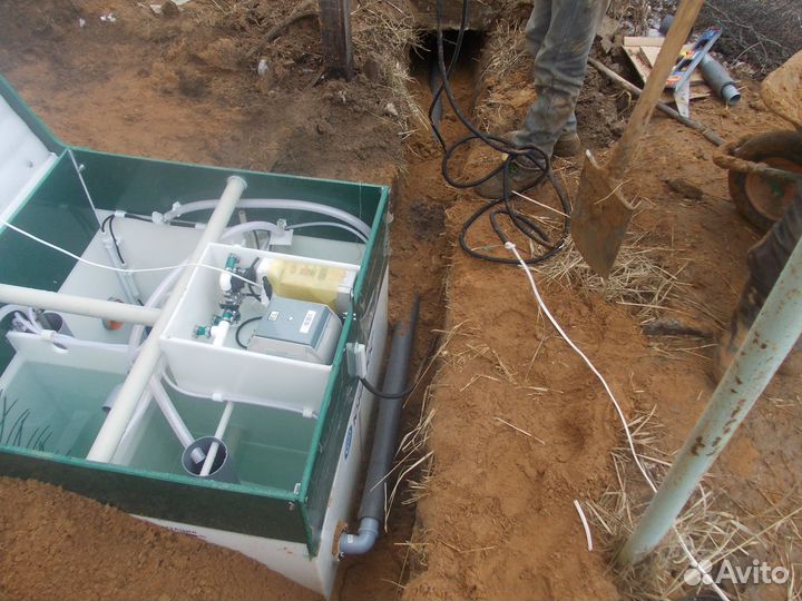 Автономная канализация 15-30 чел. для гостиницы