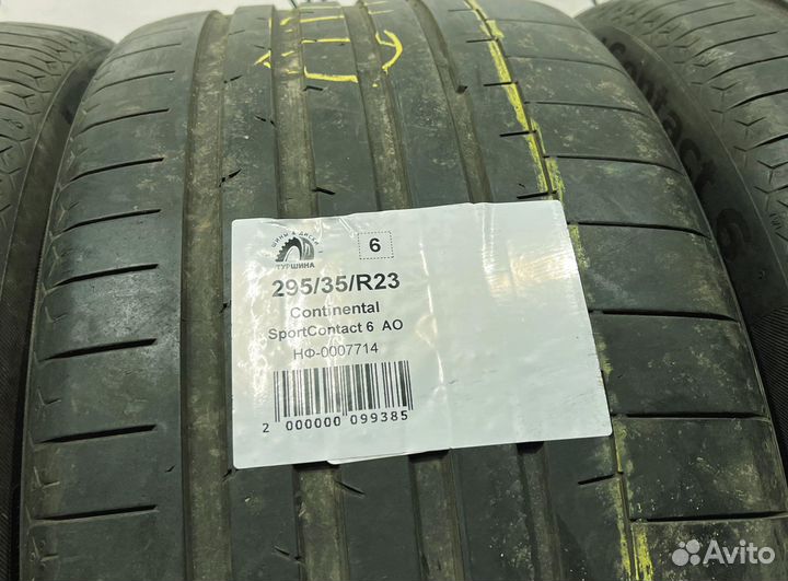 Continental SportContact 6 295/35 R23 94Y