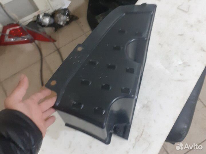 Защита заднего бампера левая Kia Sorento Prime