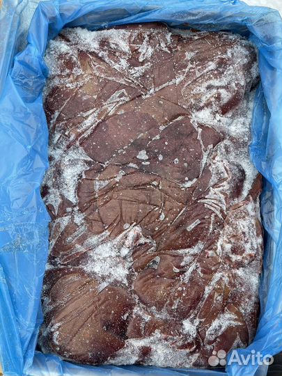 Печень свиная замороженая