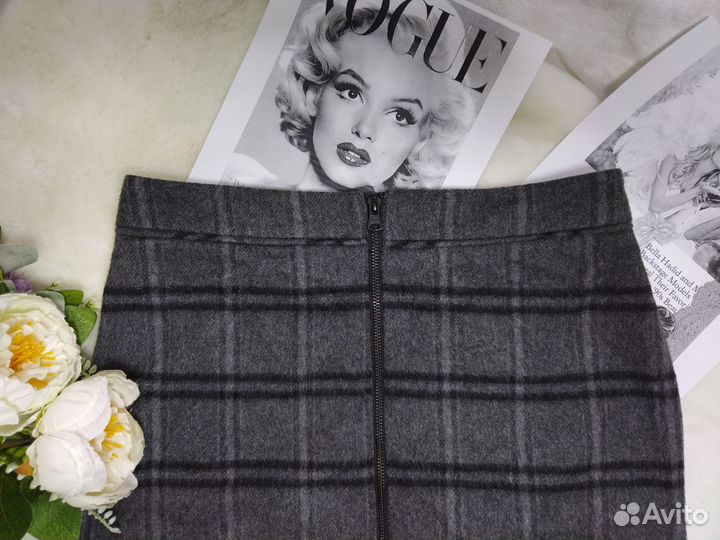 Юбка мини теплая размер 42 44