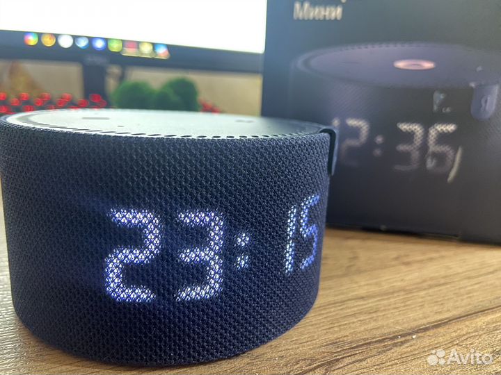 Яндекс станция мини 2 с часами