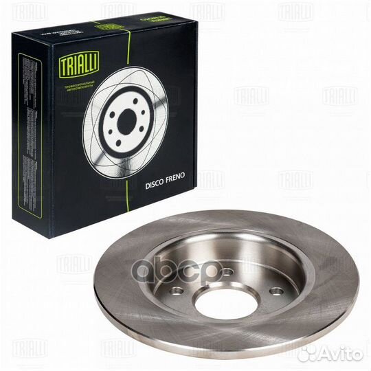 Диск тормозной Ford Focus II 04-, C-Max 03-07