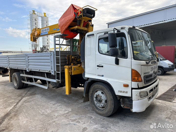 Hino 500 (Ranger) с КМУ, 2014