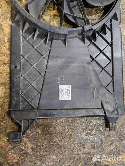 Вентилятор Радиатора Форд фокус 2 Мазда 3 бк