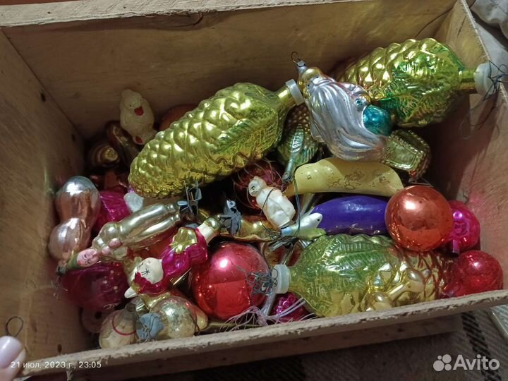 Советские елочные игрушки