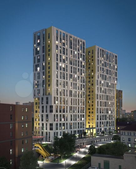 3-к. квартира, 74,1 м², 4/24 эт.