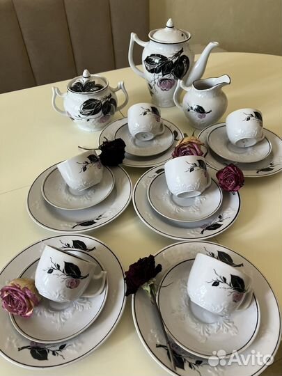 Сервиз кофейный вербилки СССР