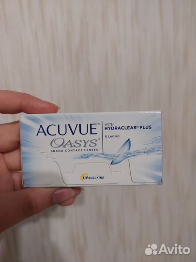 Линзы контактные acuvue oasys