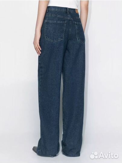 Джинсы женские широкие на высокий рост
