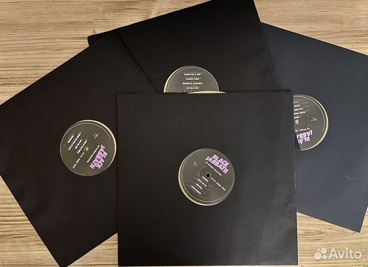 Black Sabbath - The Ultimate Collection 4xLP, gold