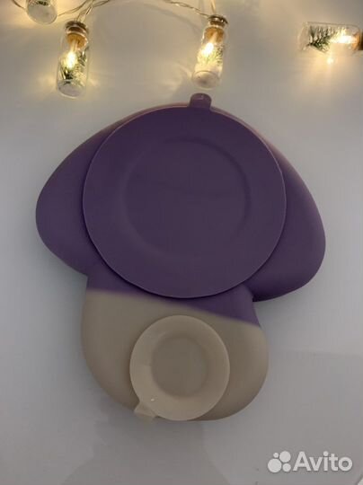 Секционная тарелка на присоске/набор посуды