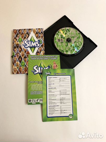 The Sims 3 зарубежная лицензия DVD-box