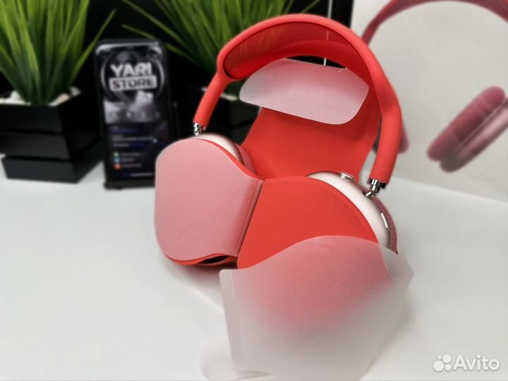 AirPods Max Pink Алюминиевые с гироскопом