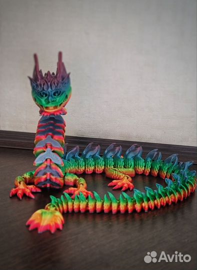 Дракон на 3D принтере