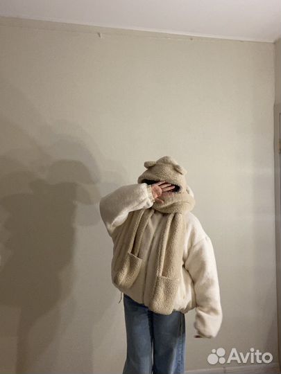 Шапка мишка