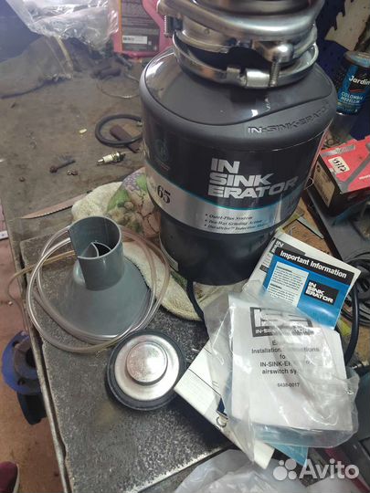 Измельчитель отходов in sink erator model 65 б/у