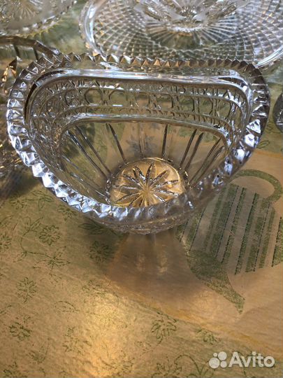 Хрусталь СССР вазочки