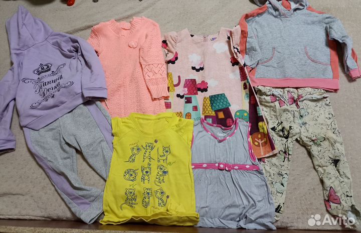 Детские вещи на девочку 2-3 лет