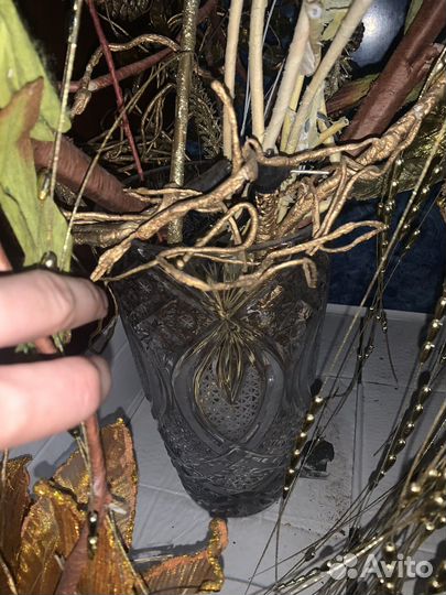 Хрустальные вазы и посуда