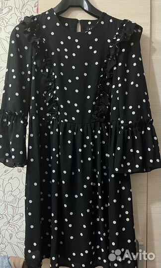 Платье в горох