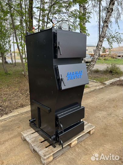 Твердотопливный котел длительного горения