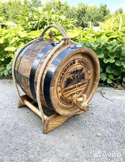 Дубовая бочка 10 литров (Чебоксары)
