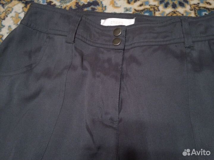 Брюки серые 44