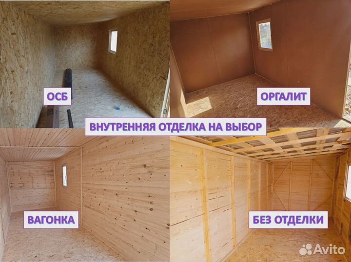 Хозблок с дровником для дачи