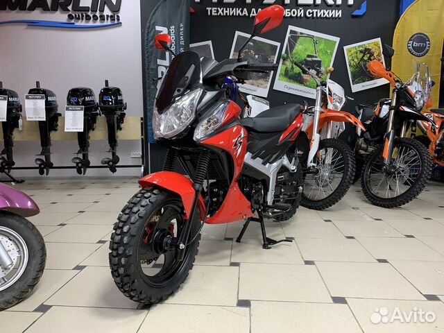 Мопед Мотомир storm cross механика 50 сс (125)