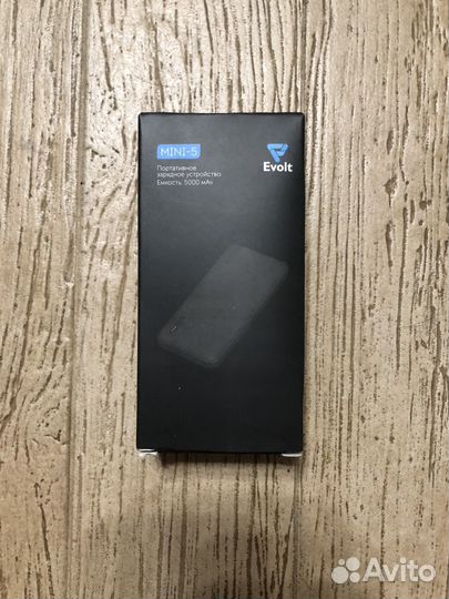 Внешний аккумулятор evolt mini-5, 5000 mah