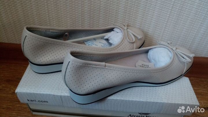 Новые Балетки натуральная кожа 36 размер